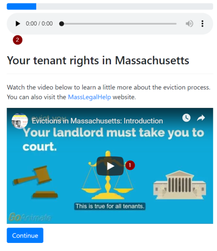 Video and audio accessibility capabilities on the MADE website